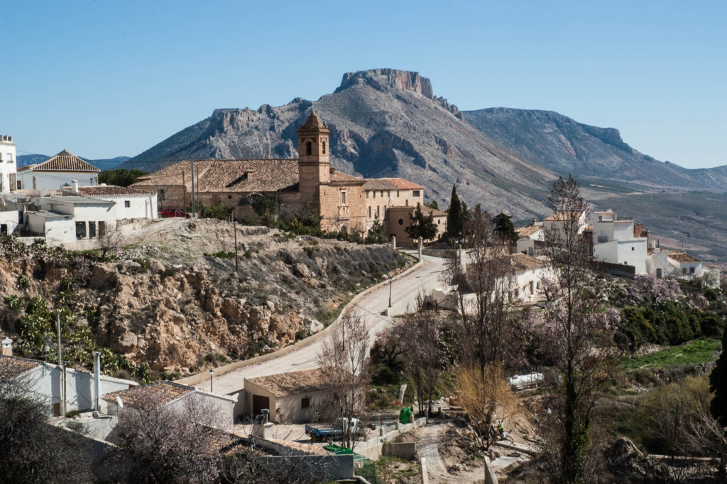 View from Velez Blanco in Andalucia, Spain